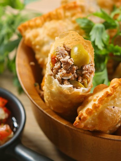 Pastelzinho de carne